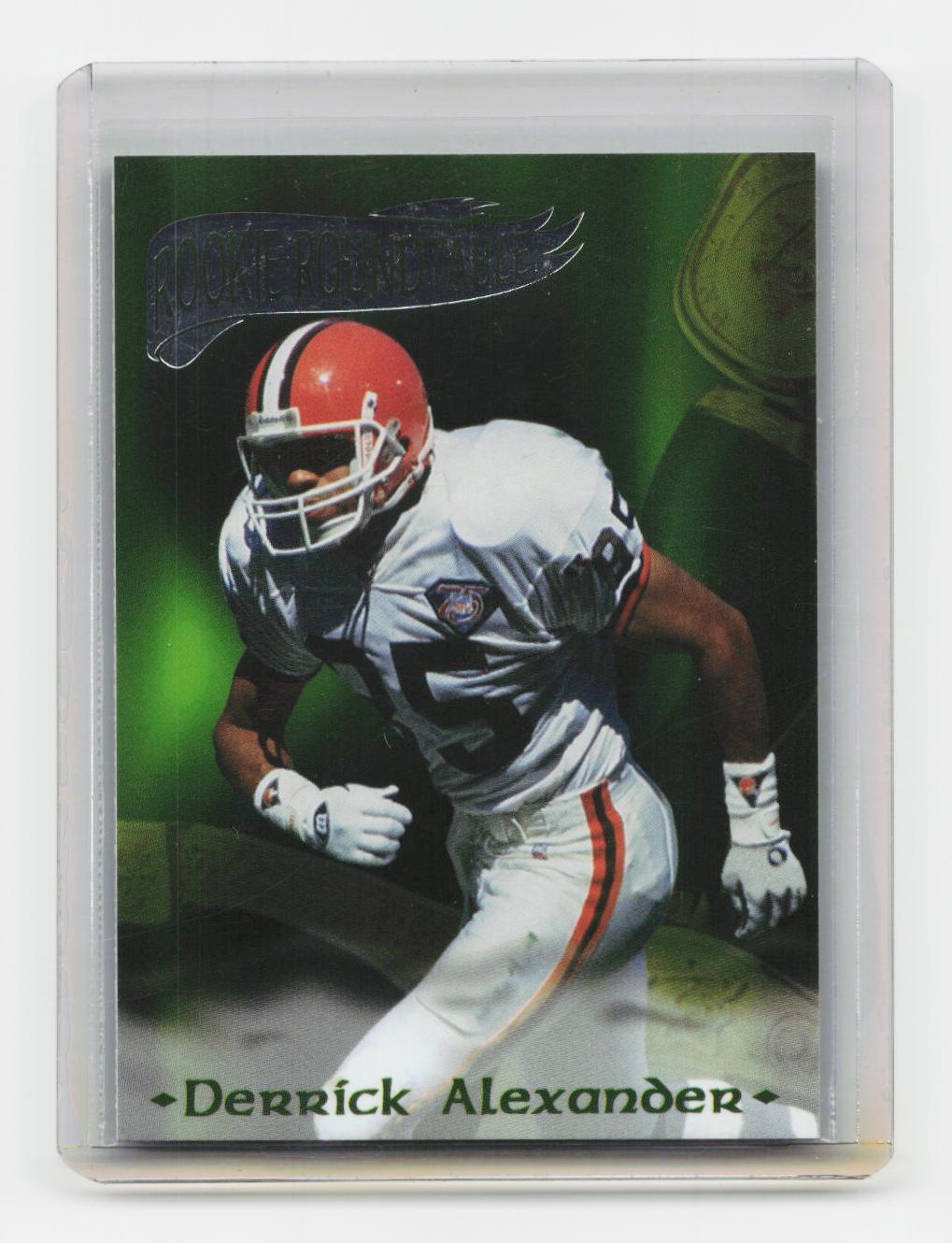 1995 Collector's Edge Excalibur #15 Derrick Alexander Rookie Roundtable