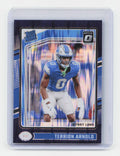 2024 Donruss Optic #290 Terrion Arnold Purple Shock