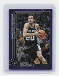 2025-26 Topps #262 Manu Ginobili Purple Holo Foil #/250