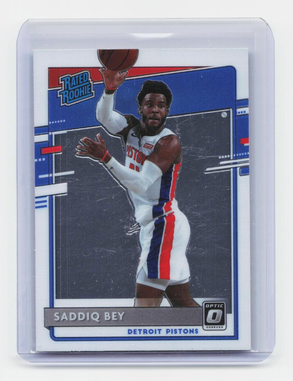 2020-21 Donruss Optic #169 Saddiq Bey