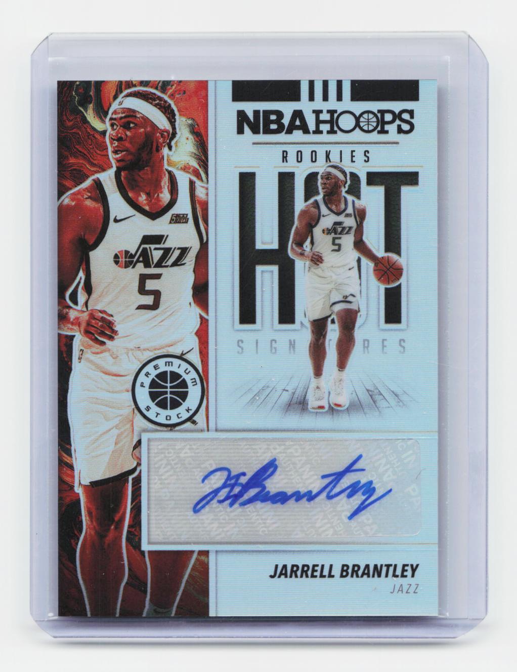 2019-20 Hoops Premium Stock #HS-JBR Jarrell Brantley Hot Signatures Rookies