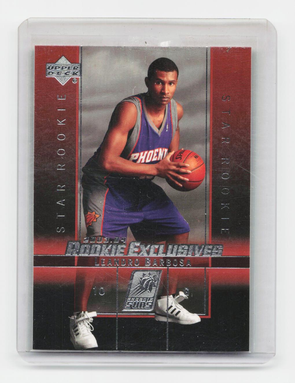 2003-04 Upper Deck Rookie Exclusives #23 Leandro Barbosa