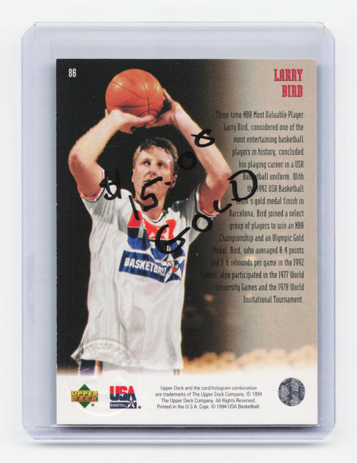 1994 Upper Deck USA #86 Larry Bird