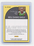 2021 Panini Chronicles #HR-IDB Ibou Dianko Badji Hoops Retro Autographs Green