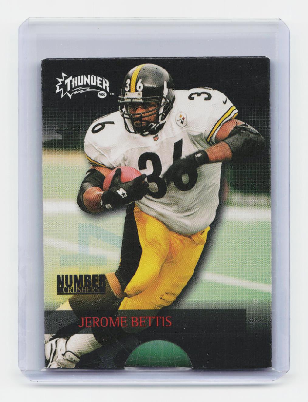 1998 SkyBox Thunder #2 NC Jerome Bettis Number Crushers