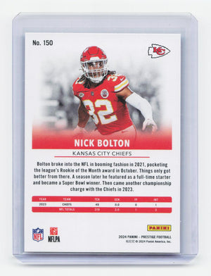 2024 Panini Prestige #150 Nick Bolton Galaxy Xtra Points