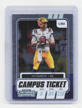 2021 Panini Contenders Draft Picks #18 Joe Burrow Campus Ticket