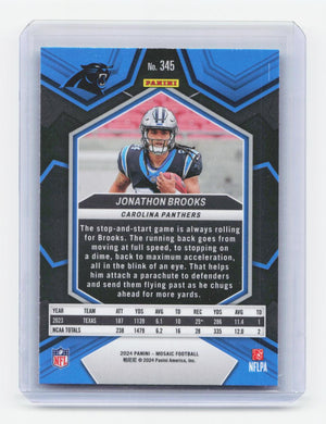 2024 Panini Mosaic #345 Jonathon Brooks