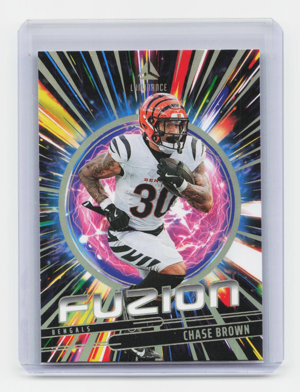 2025 Panini Luminance #4 Chase Brown Fuzion