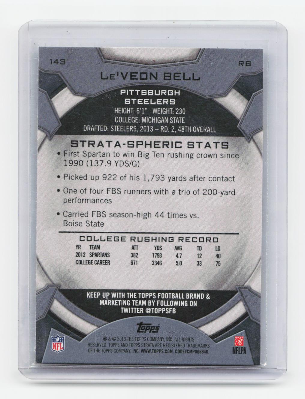2013 Topps Strata #60 Markus Wheaton