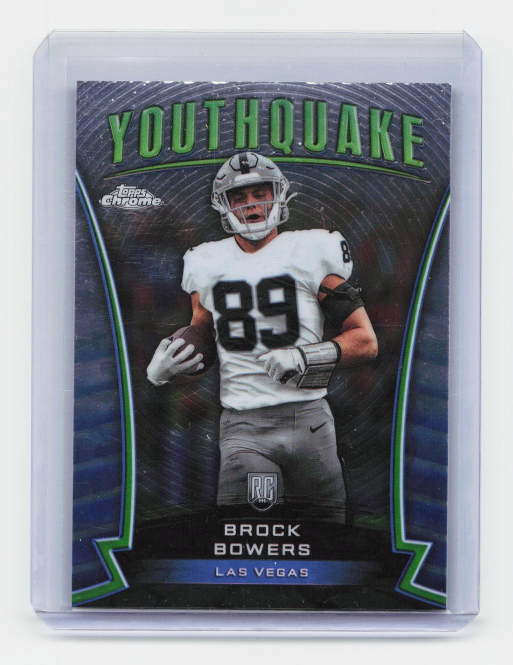 2024 Topps Chrome #Y-17 Brock Bowers Youthquake