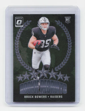 2024 Donruss Optic #6 Brock Bowers Rookie Recruits