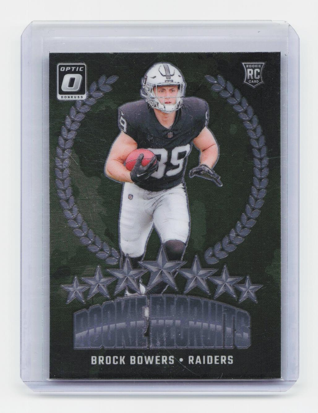 2024 Donruss Optic #6 Brock Bowers Rookie Recruits