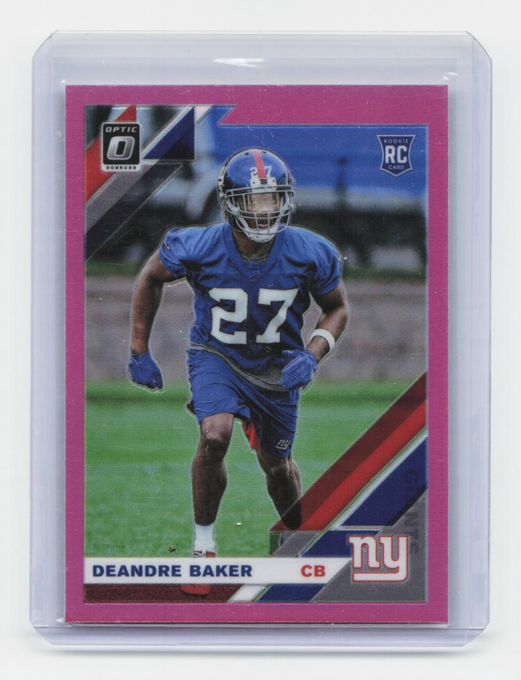 2019 Donruss Optic #114 Deandre Baker Pink
