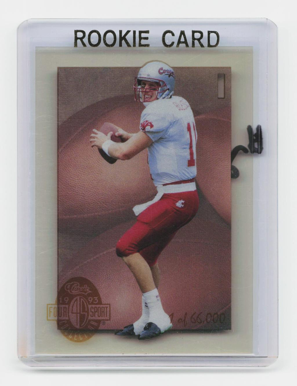 1993 Classic Four Sport #I Drew Bledsoe Acetates