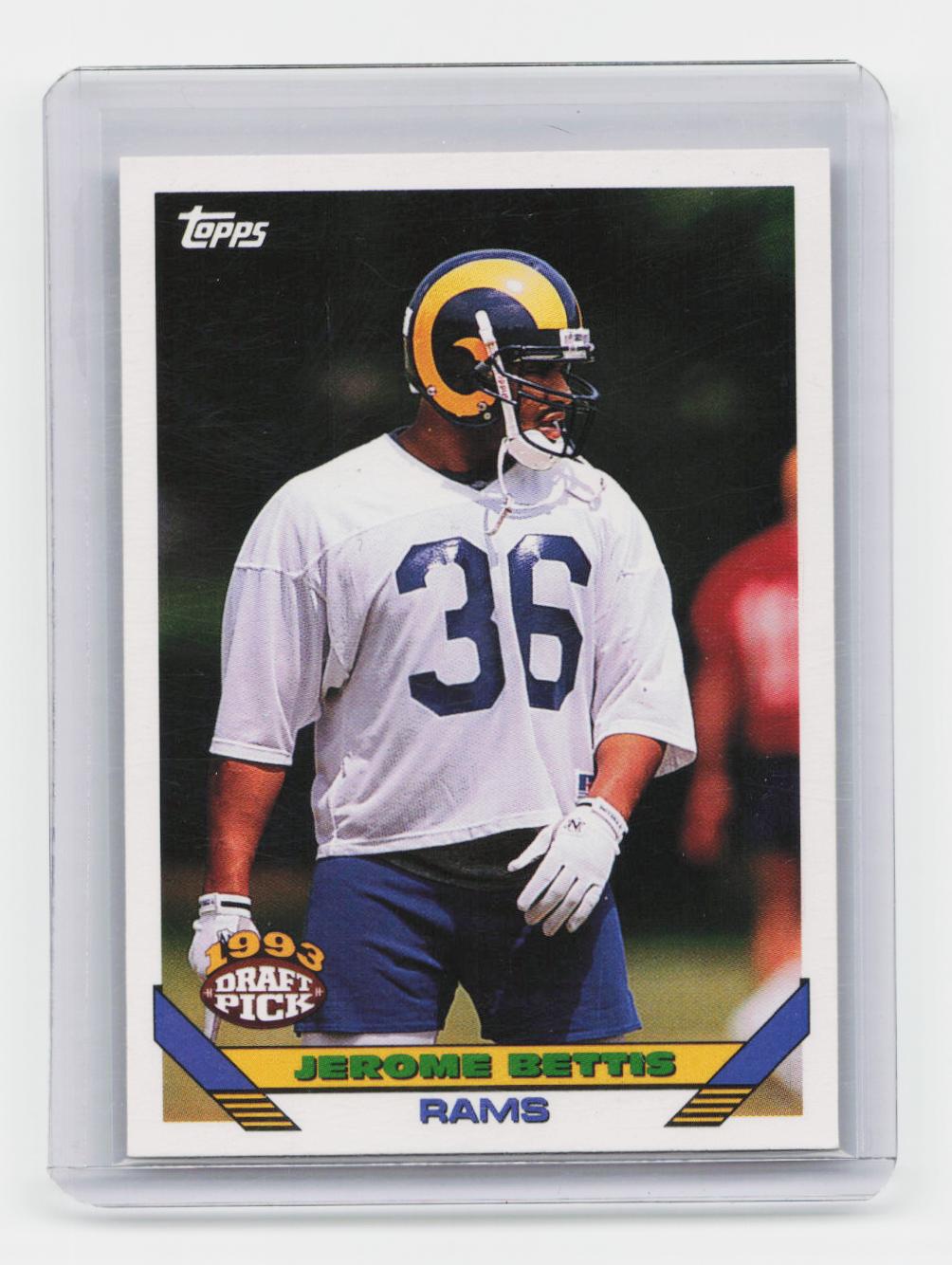 1993 Topps #166 Jerome Bettis