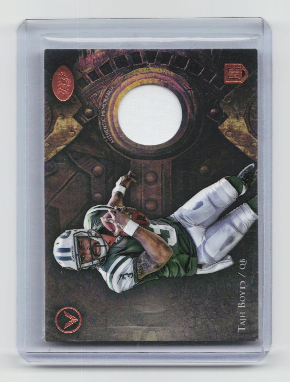 2014 Topps Valor #VP-TB Tajh Boyd Patches Speed #/99