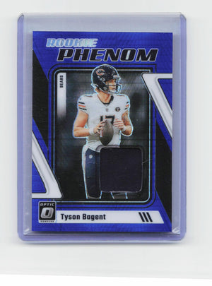 2023 Donruss Optic #RP-TBA Tyson Bagent Rookie Phenom Blue Hyper