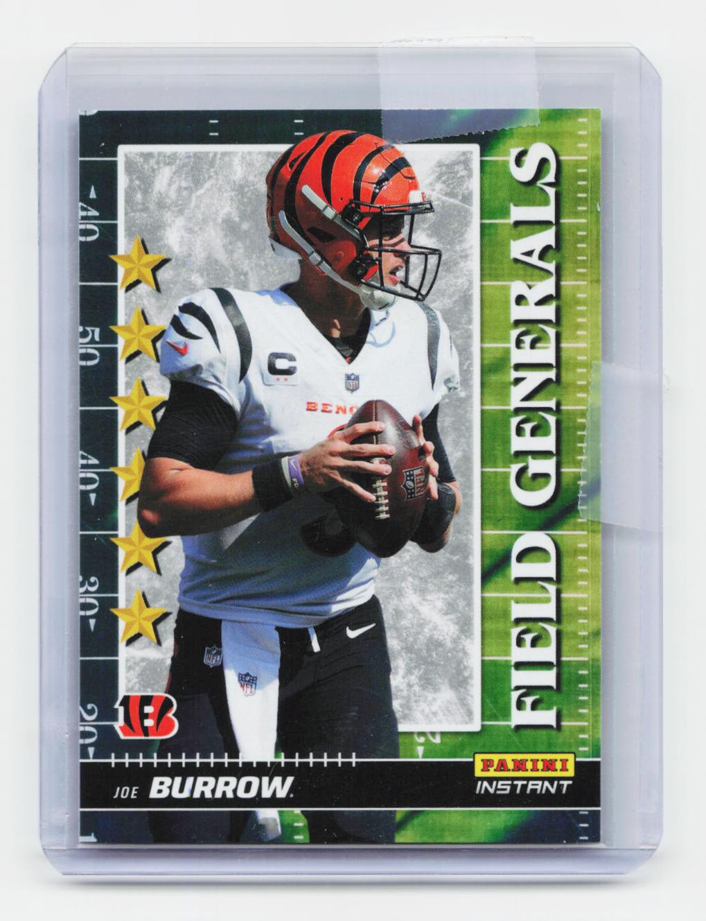 2021 Panini Instant Field Generals #FG7 Joe Burrow