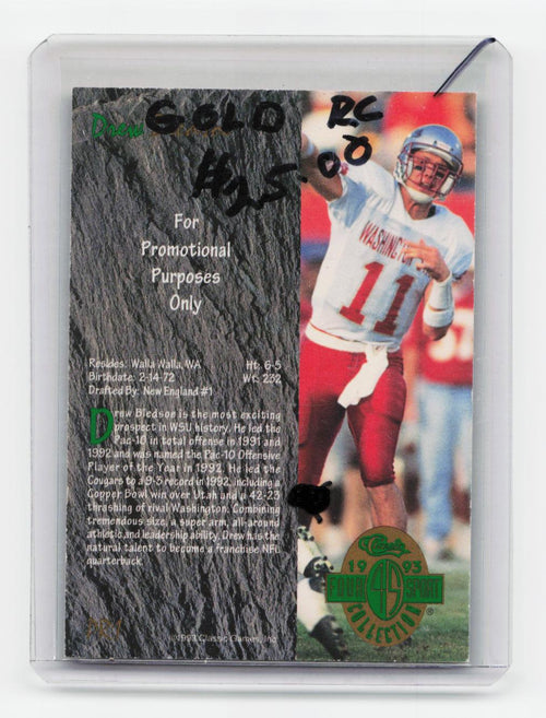 1993 Classic Four Sport #PR1 Drew Bledsoe