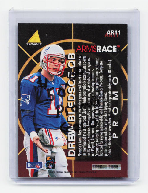 1995 Pinnacle Club Collection #AR11 Drew Bledsoe Promos
