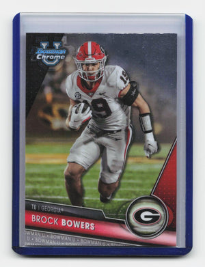 2023 Bowman University Chrome #50 Brock Bowers