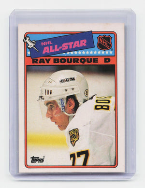 1988-89 Topps #5 Ray Bourque Stickers