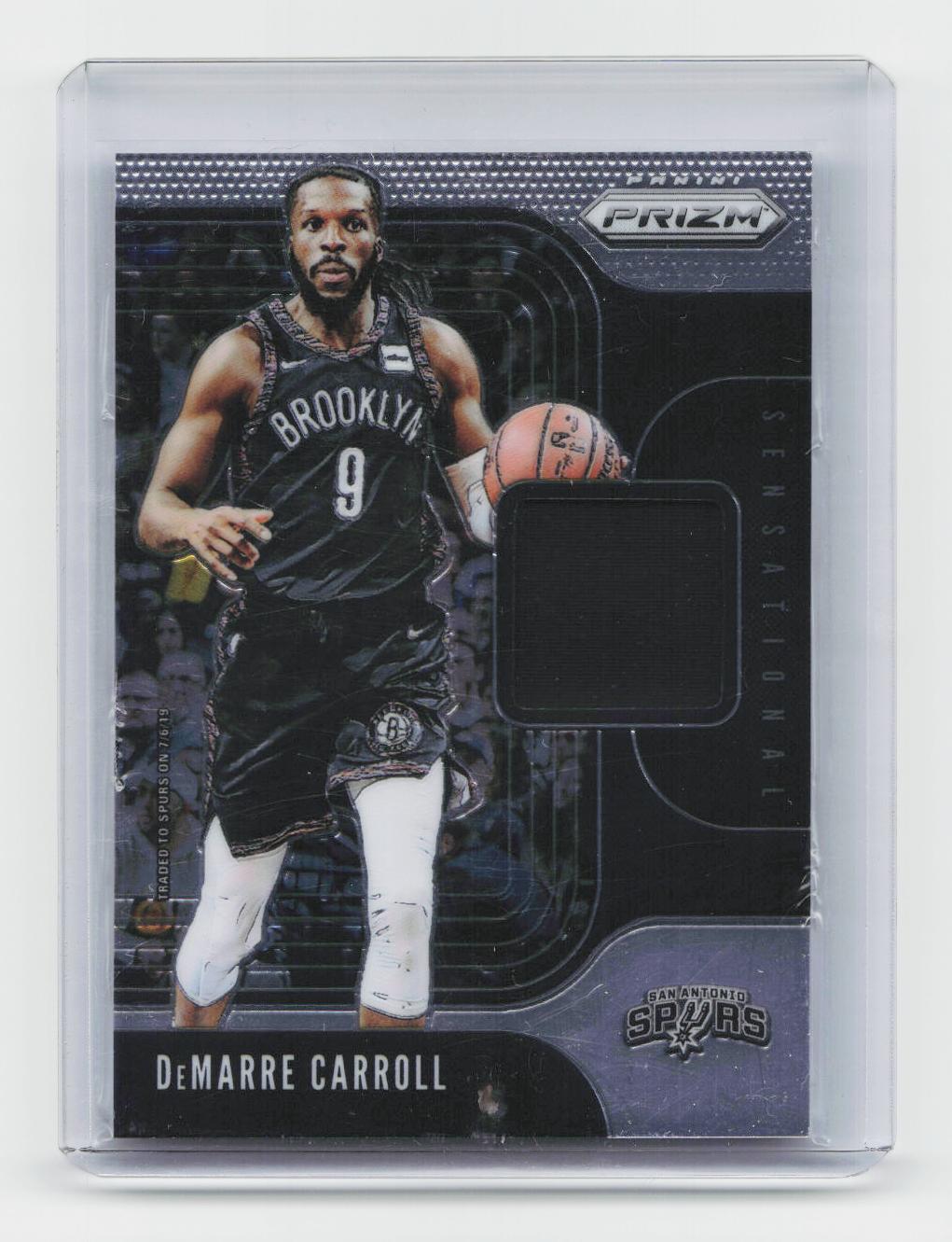 2019-20 Panini Prizm #SS-DMC DeMarre Carroll Sensational Swatches