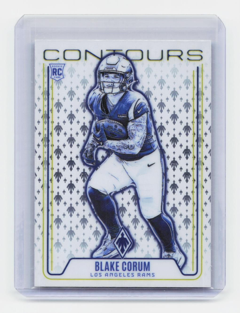 2024 Panini Phoenix #CON-BCM Blake Corum Contours