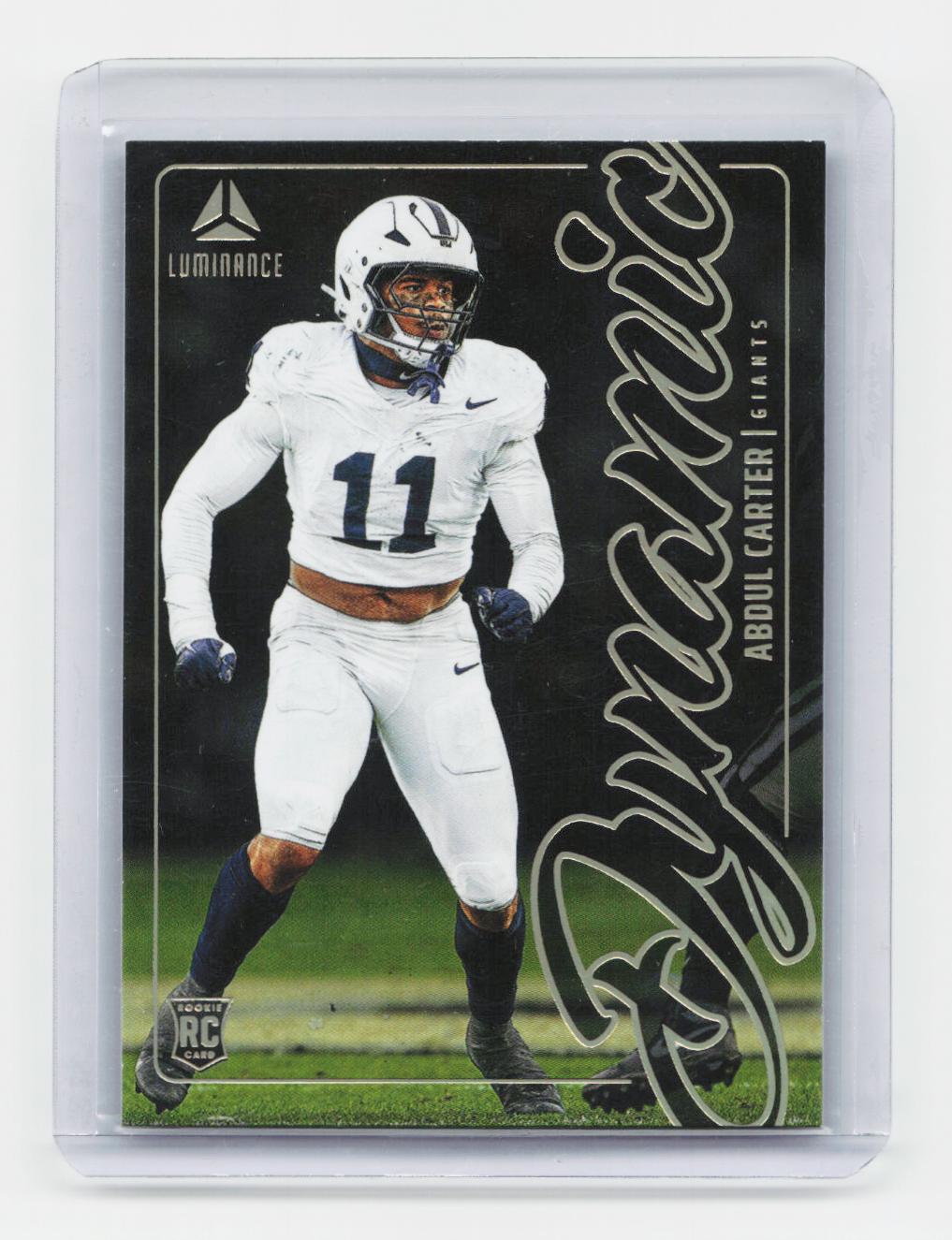 2025 Panini Luminance #12 Abdul Carter Dynamic Rookies
