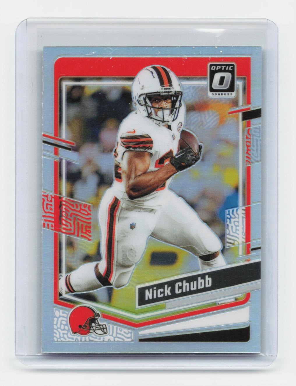 2023 Donruss Optic #200 Nick Chubb Holo