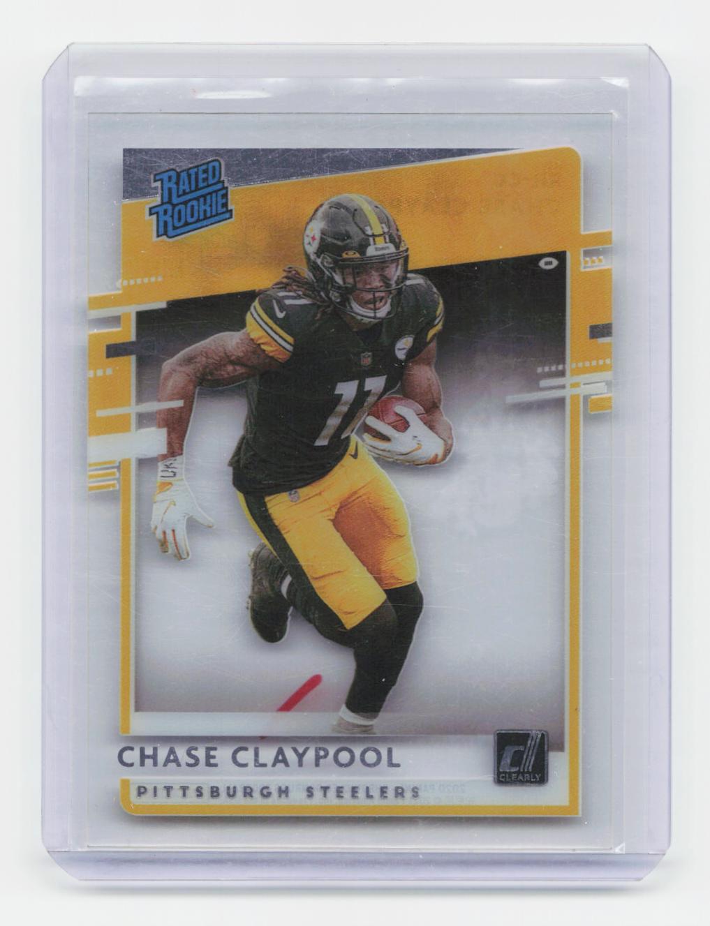 2020 Panini Chronicles #RR-CC Chase Claypool Clearly Donruss Rated Rookies