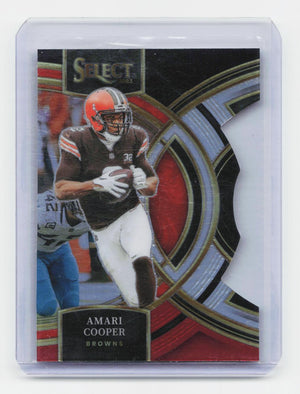 2023 Panini Select #147 Amari Cooper Black and Red Prizms Die Cuts