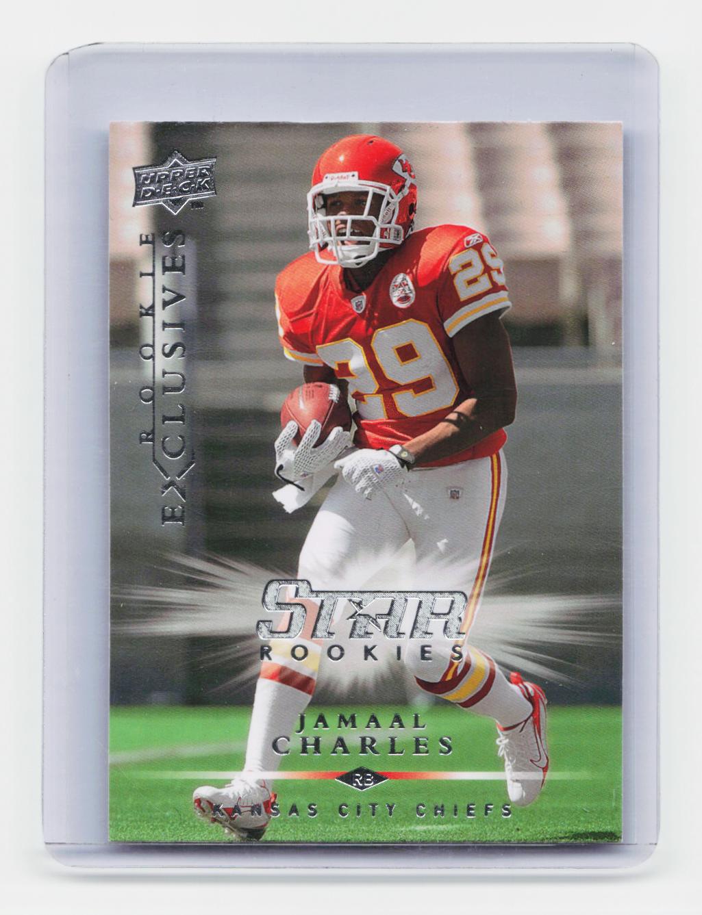 2008 Upper Deck Rookie Exclusives #RE24 Jamaal Charles