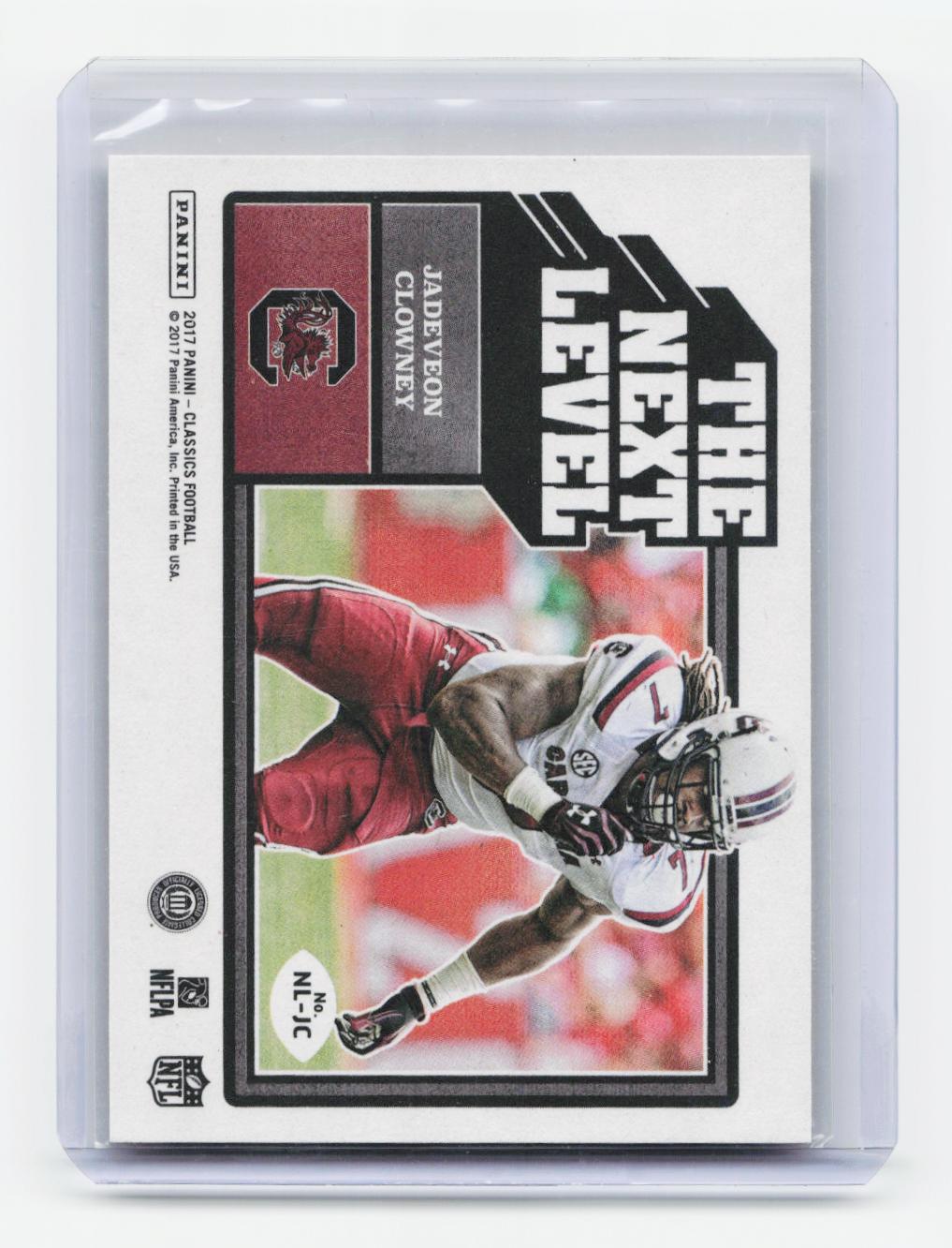 2017 Panini Classics #NL-JC Jadeveon Clowney The Next Level Gold