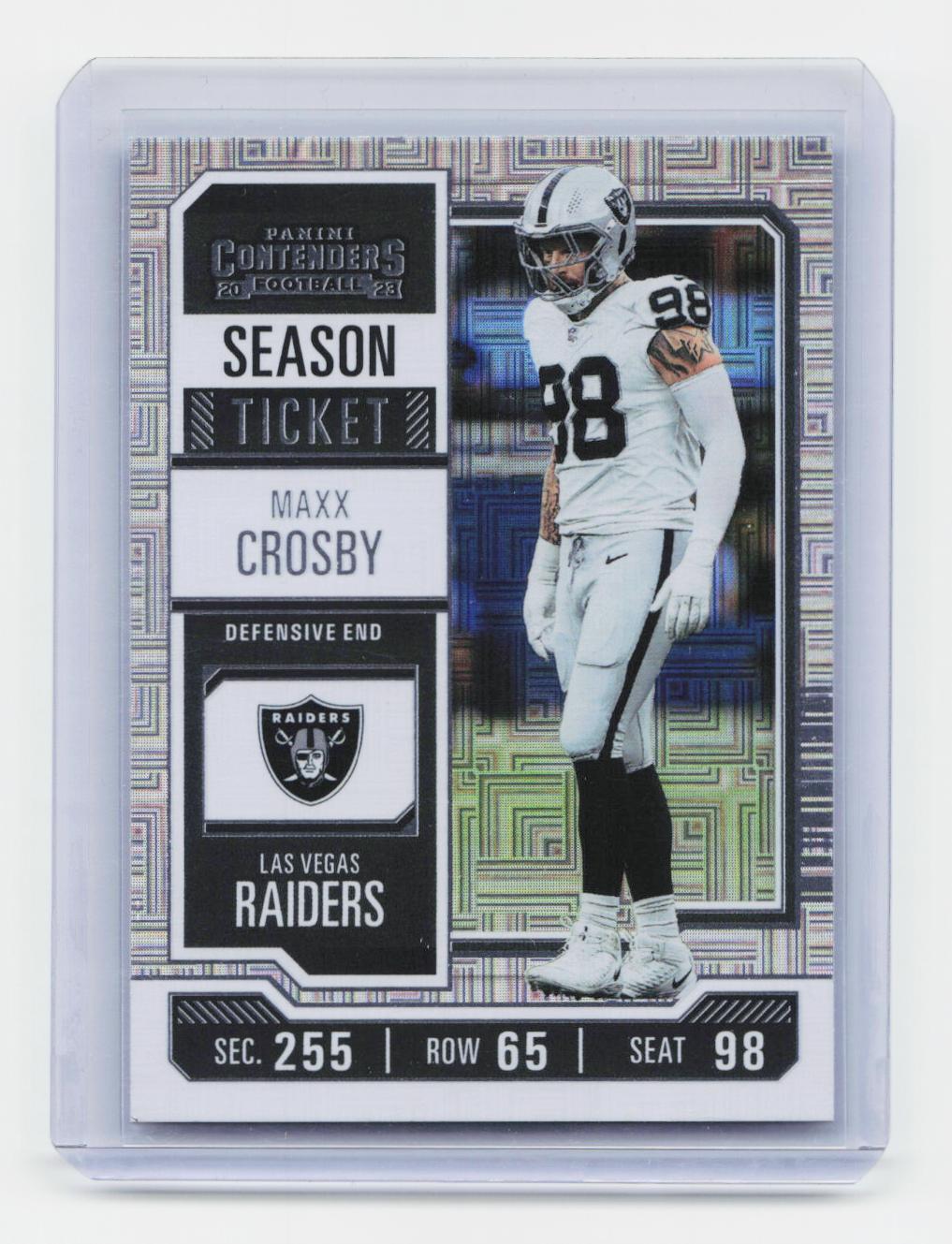 2023 Panini Contenders #56 Maxx Crosby Retail