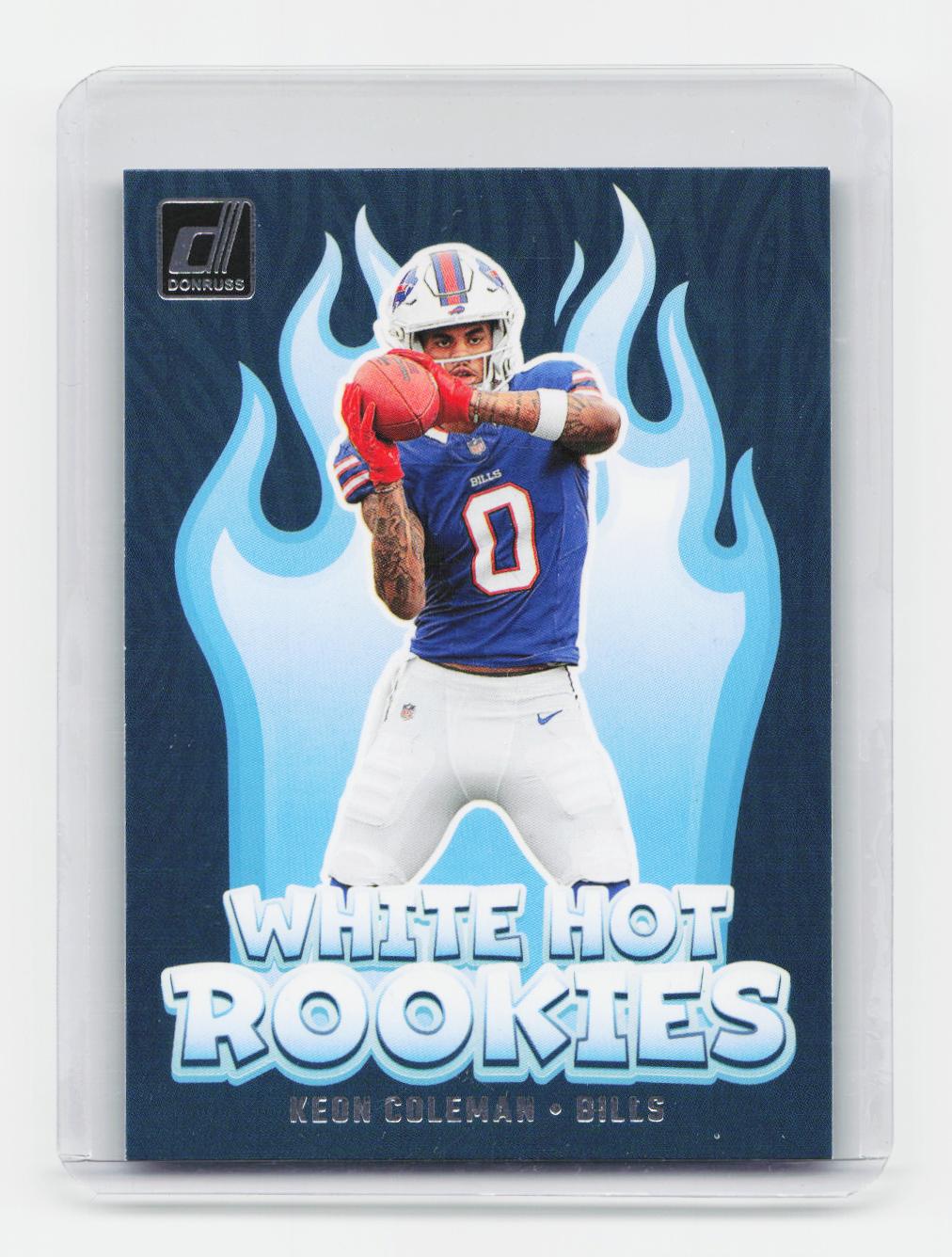 2024 Donruss #WH4 Keon Coleman White Hot Rookies