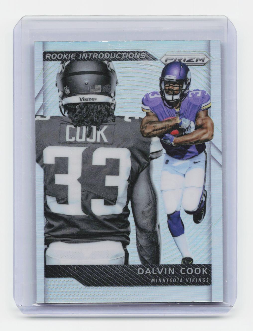 2017 Panini Prizm #5 Dalvin Cook Rookie Introductions Prizm