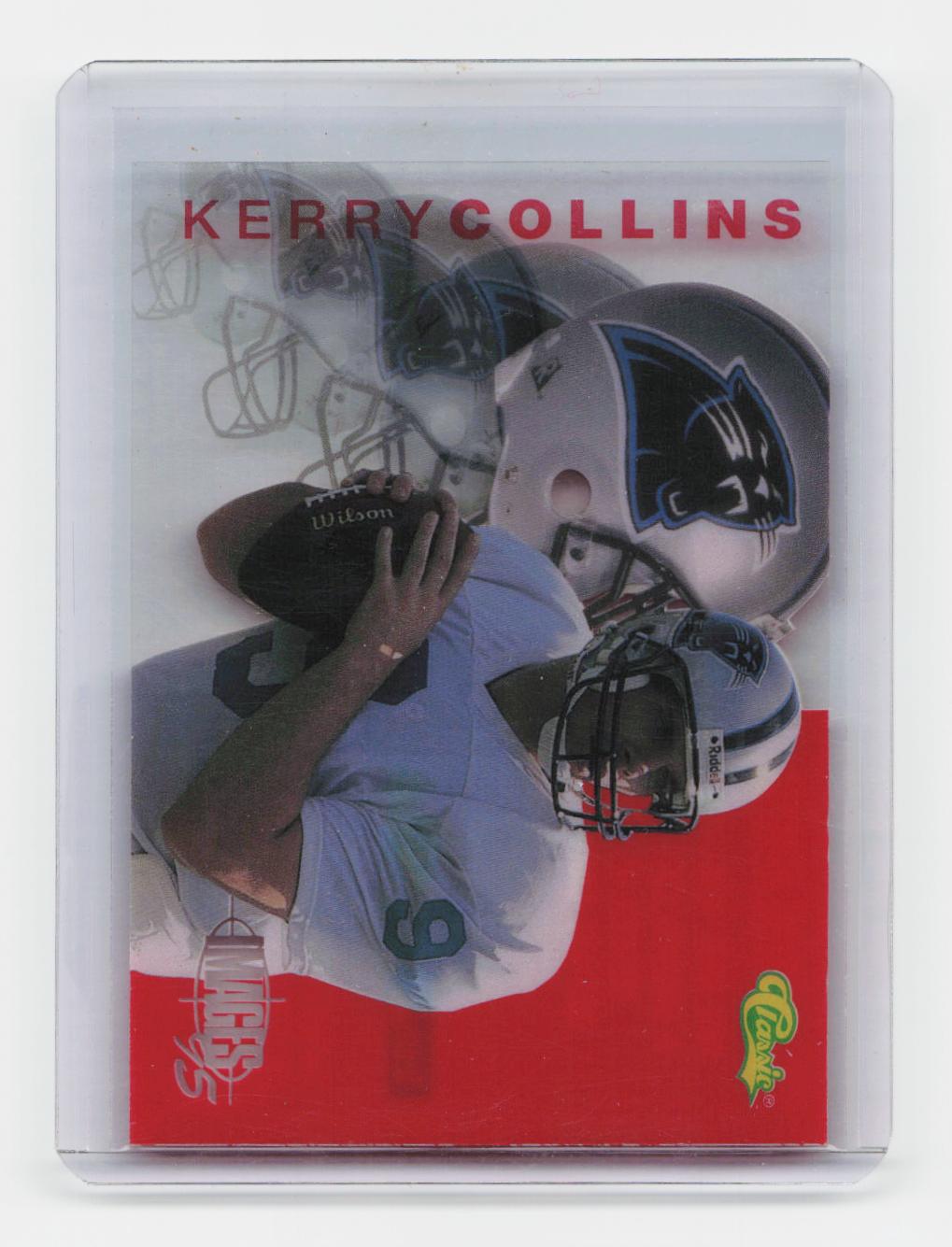 1995 Classic Images Four Sport #NNO Kerry Collins Draft Challenge Acetates
