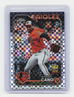 2024 Topps Chrome #130 Yennier Cano X-Fractors