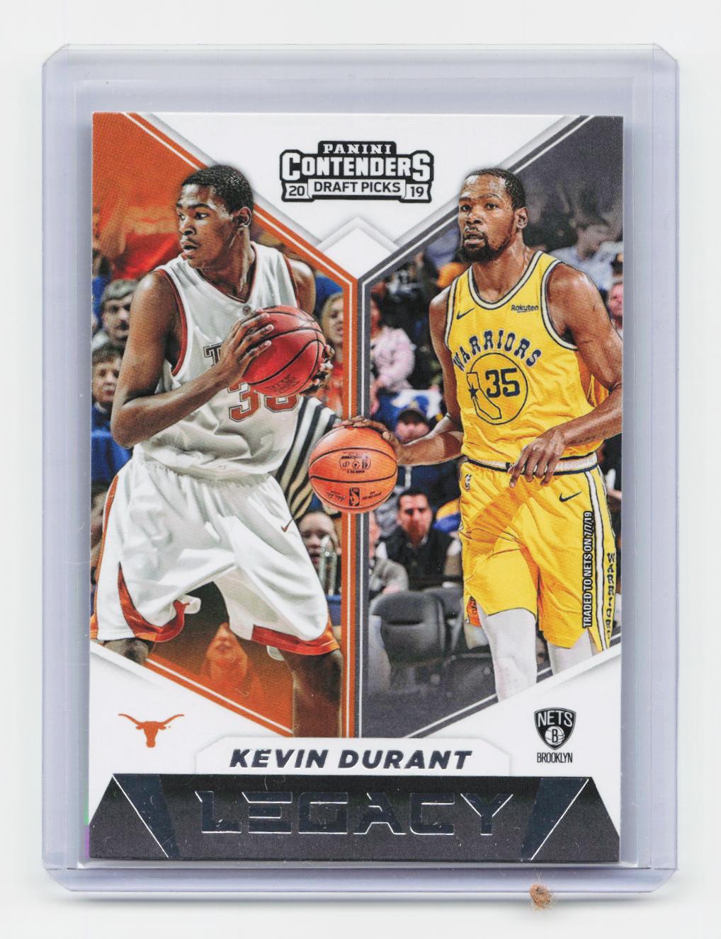 2019 Panini Contenders Draft Picks #16 Kevin Durant Legacy