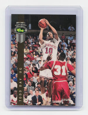 1992 Classic Four Sport #LP13 Todd Day Limited Prints