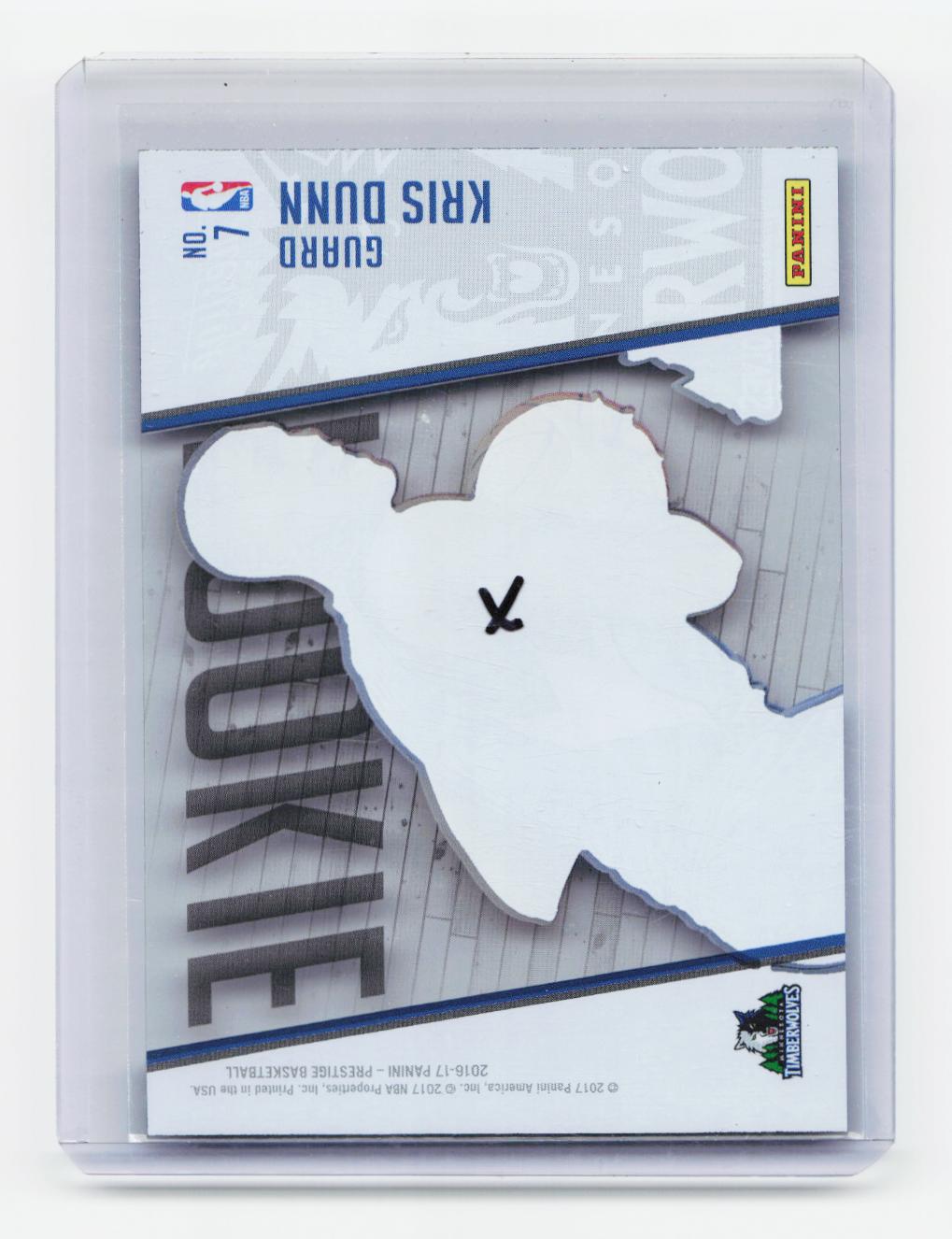 2016-17 Panini Prestige #7 Kris Dunn Acetate Rookies