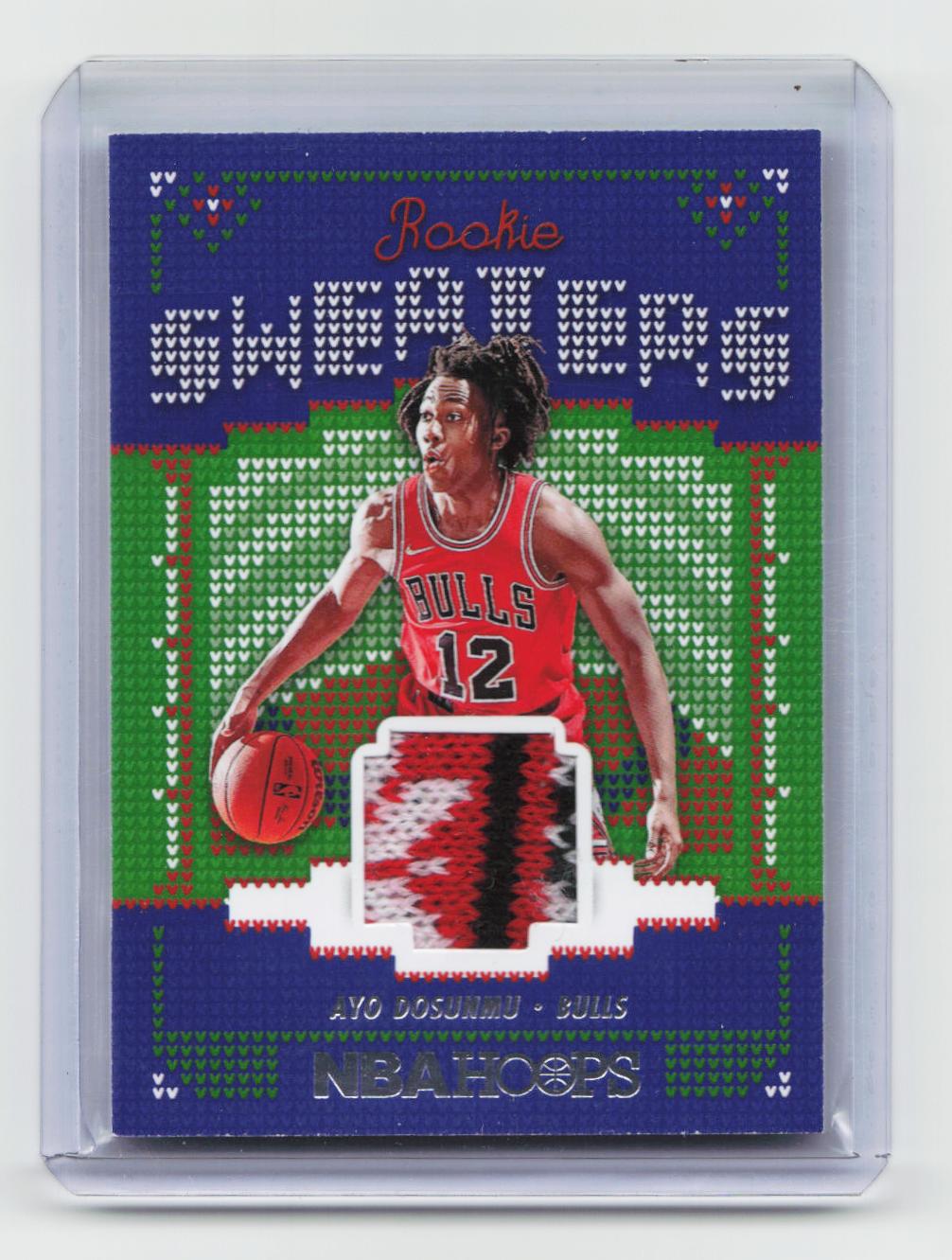 2021-22 Hoops Winter #RSW-AD Ayo Dosunmu Rookie Sweaters