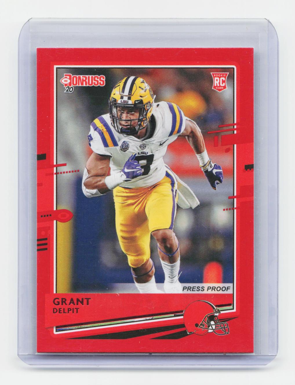 2020 Donruss - Press Proof Red #272 Grant Delpit