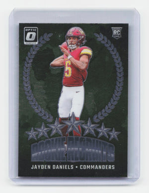 2024 Donruss Optic #7 Jayden Daniels Rookie Recruits