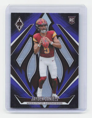 2024 Panini Phoenix #198 Jayden Daniels Purple Fade