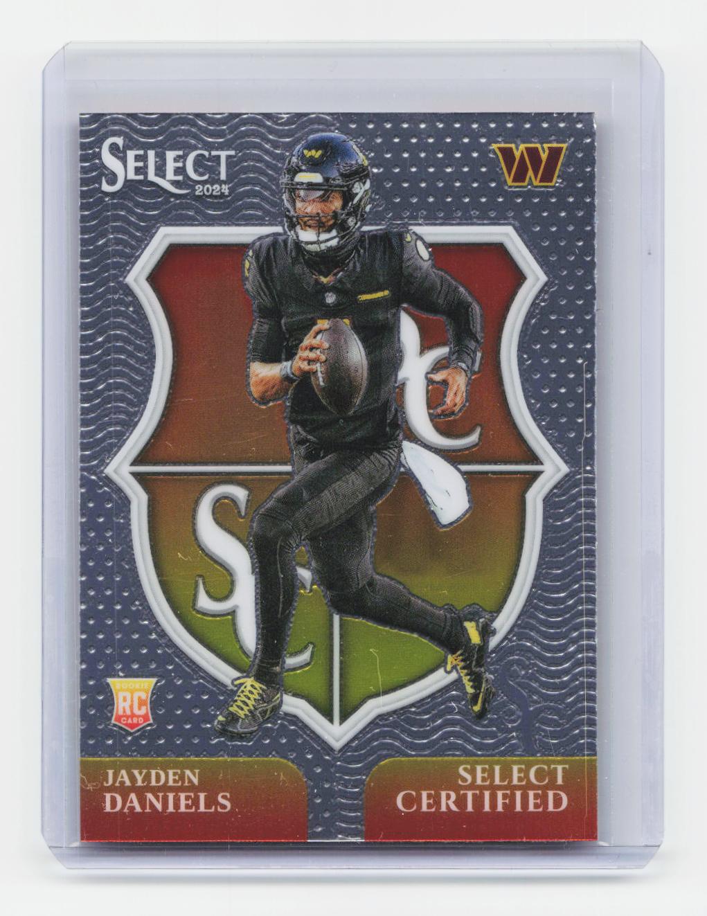 2024 Panini Select #2 Jayden Daniels Select Certified Rookies