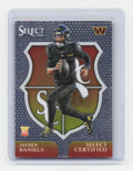 2024 Panini Select #2 Jayden Daniels Select Certified Rookies