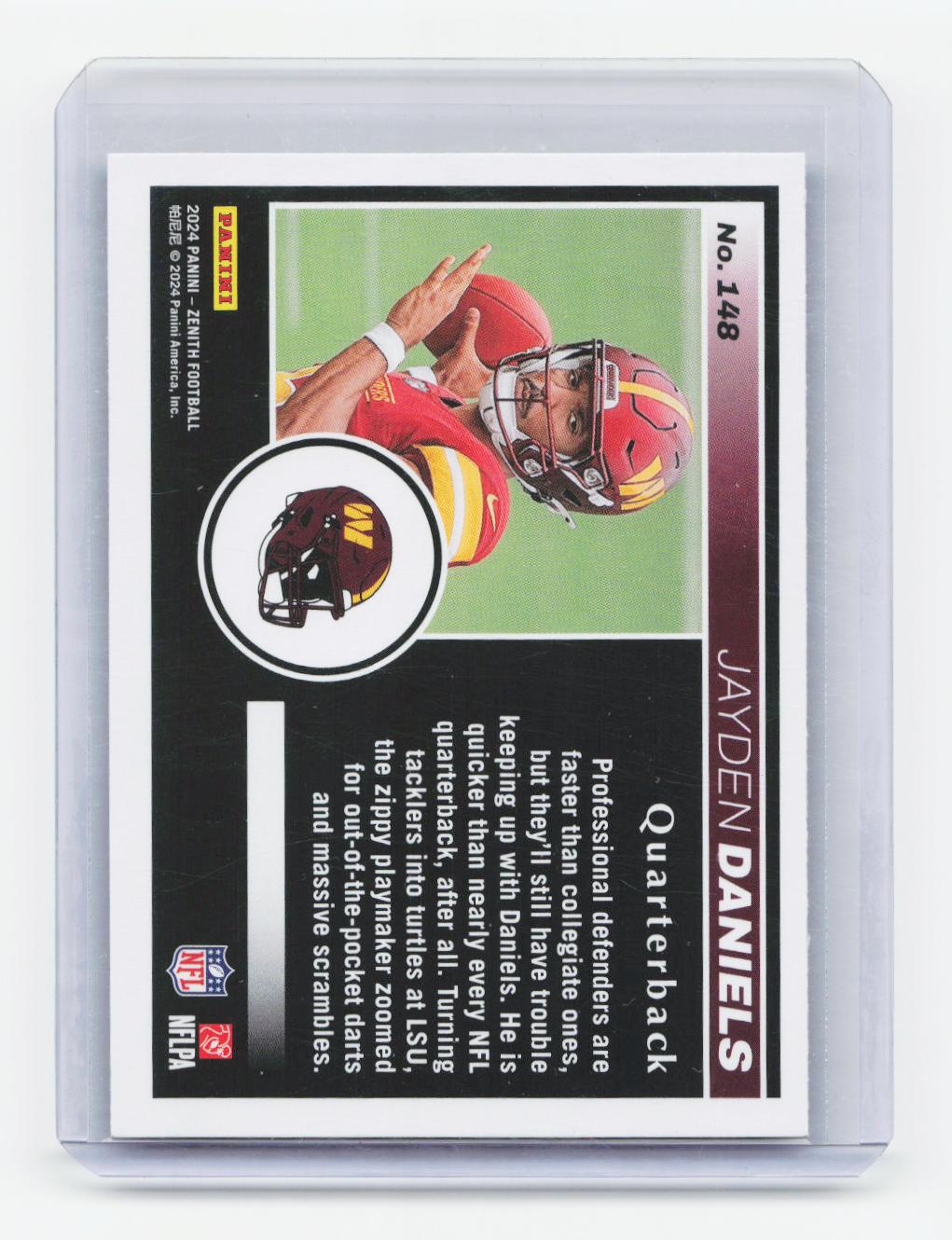 2024 Panini Zenith #148 Jayden Daniels Retail